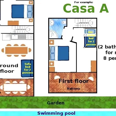 — Pool — Idro Holiday home Vesta